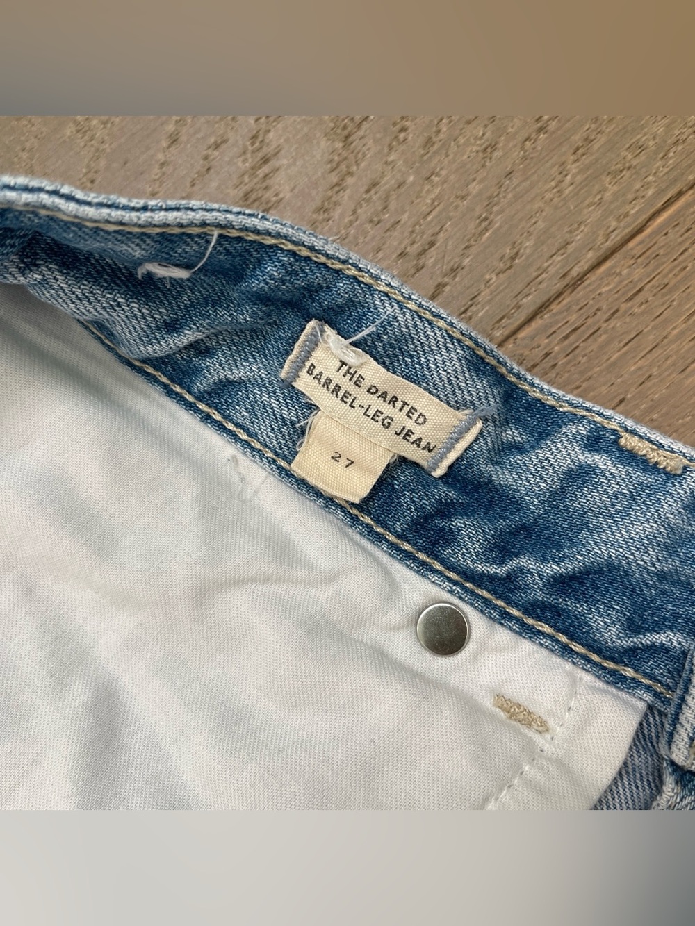 Madewell barrel leg jeans - Picture 4 of 4